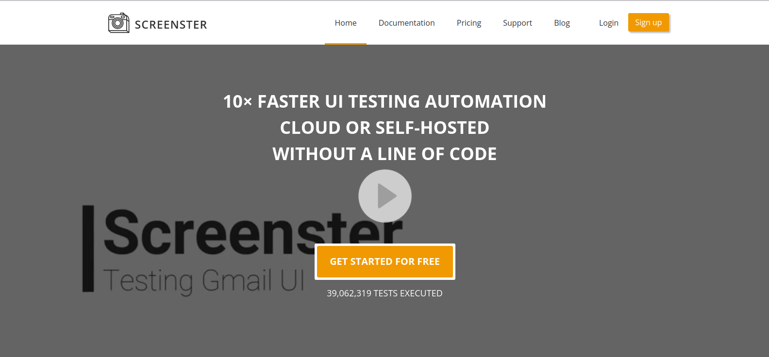 Screenster - User interface Testing tool
