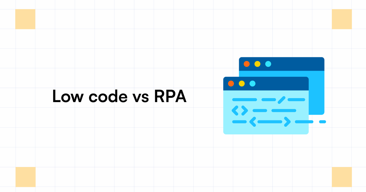 Low Code vs RPA Which is Best for your Project