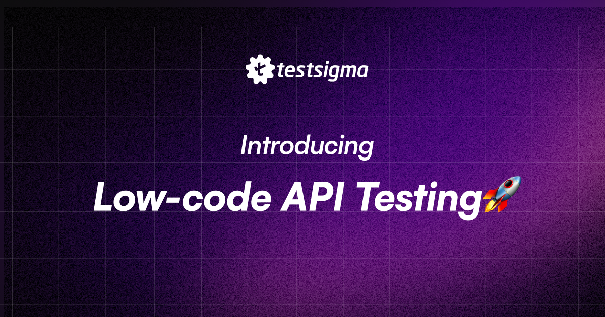 We are changing the way quality teams do API testing—forever.