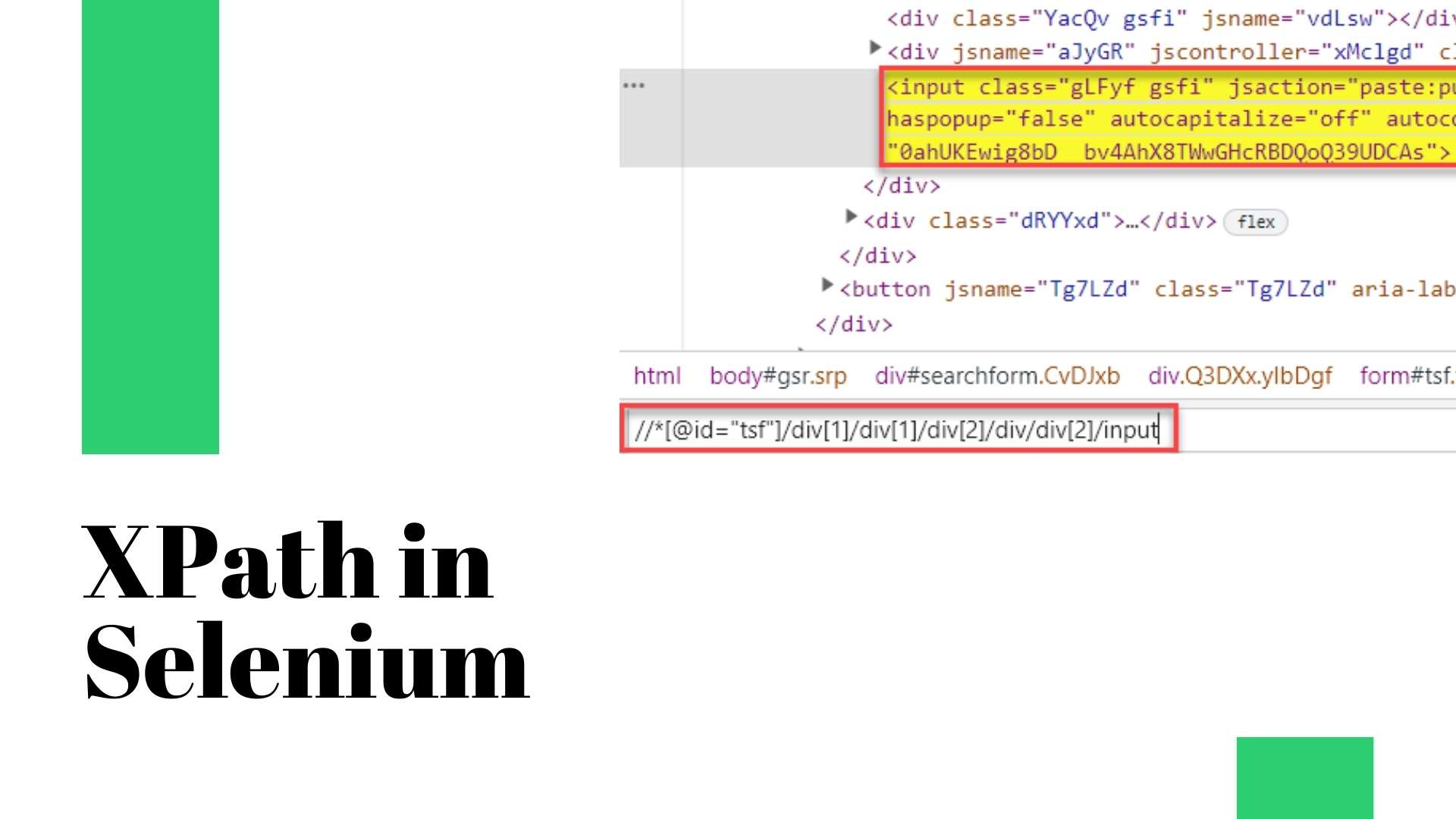 Selenium Xpath Example Programs