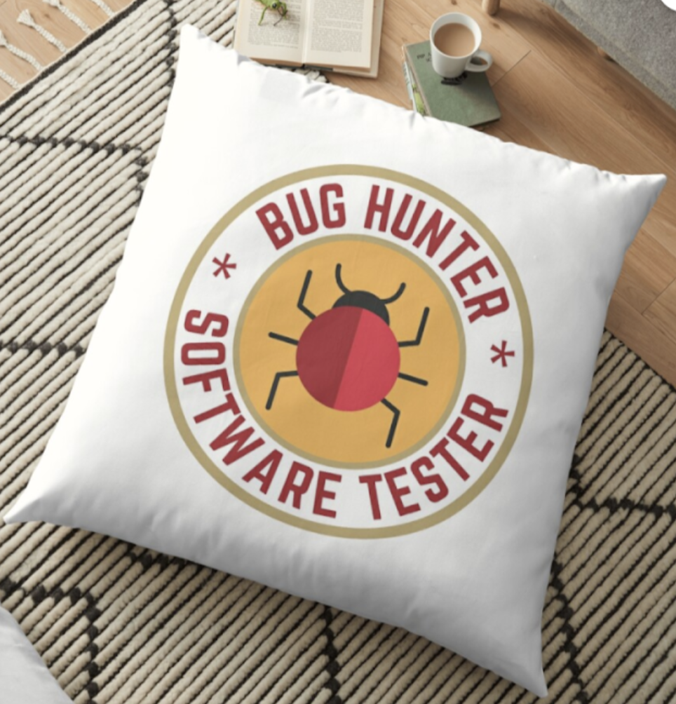 software tester gift - pillow