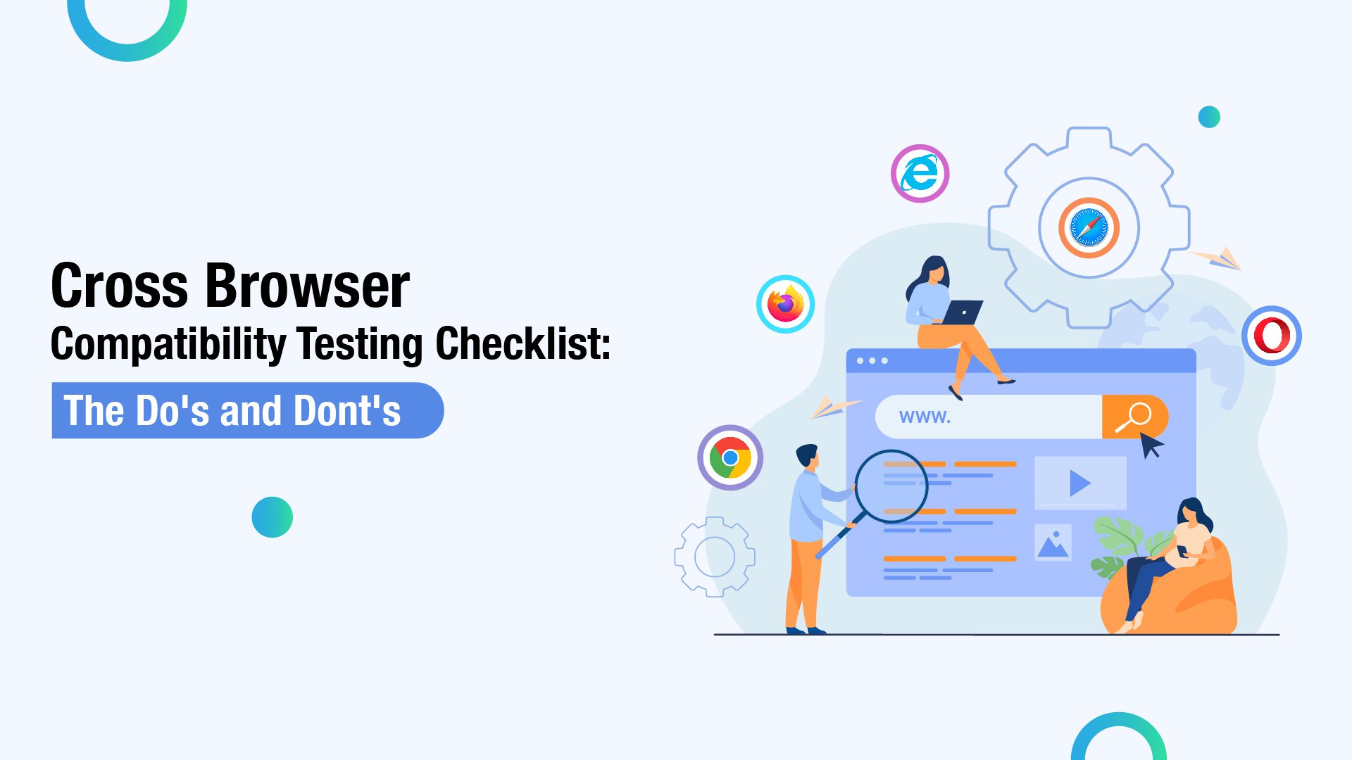 Cross Browser Compatibility Testing Checklist: The Do's and Dont's cover