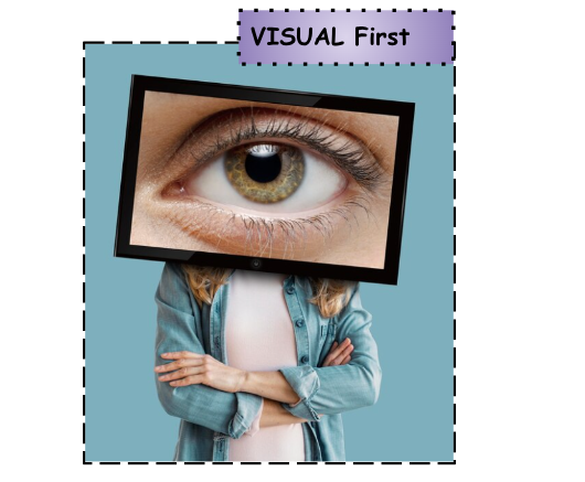 Visual first