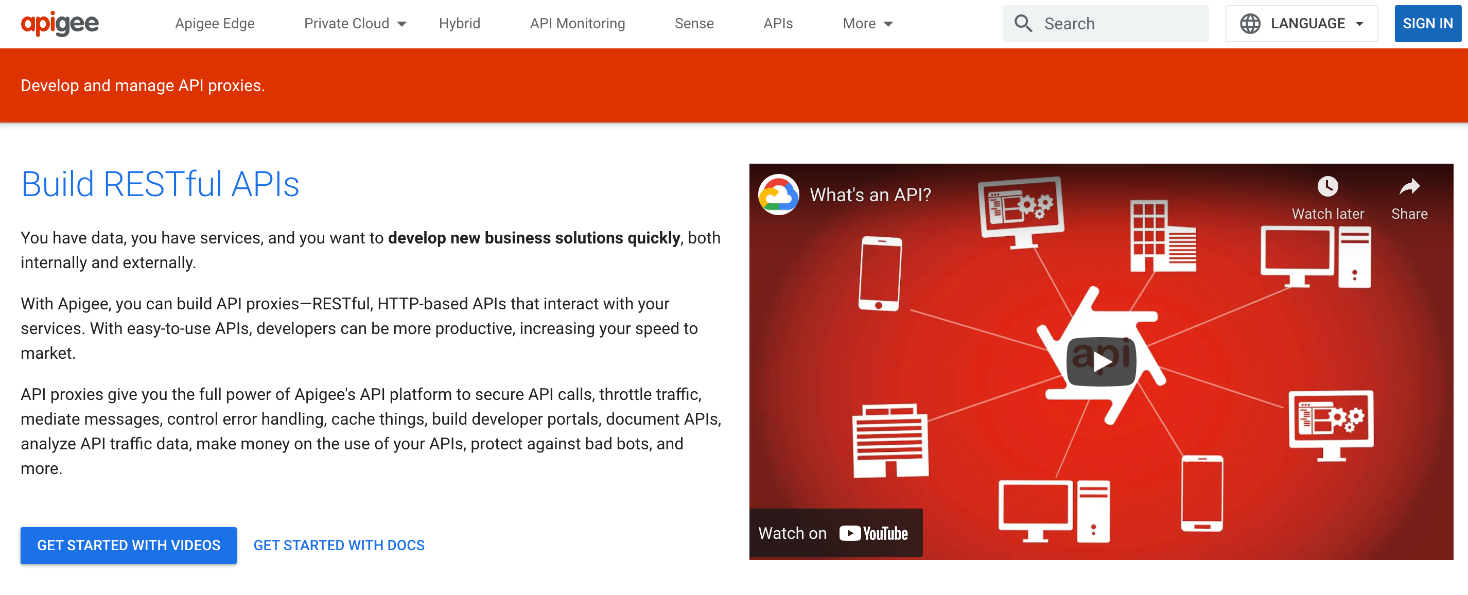 Apigee website image