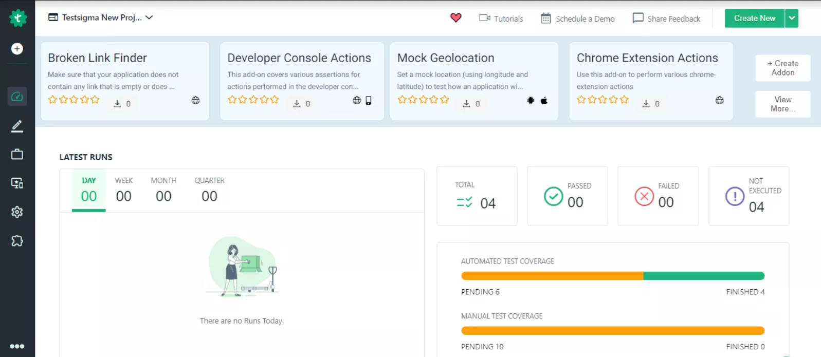 Testsigma SAP Testing Tool