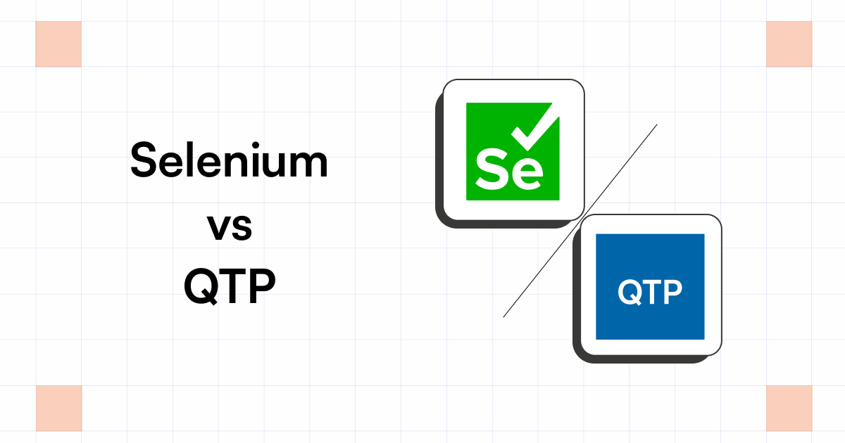 selenium and qtp