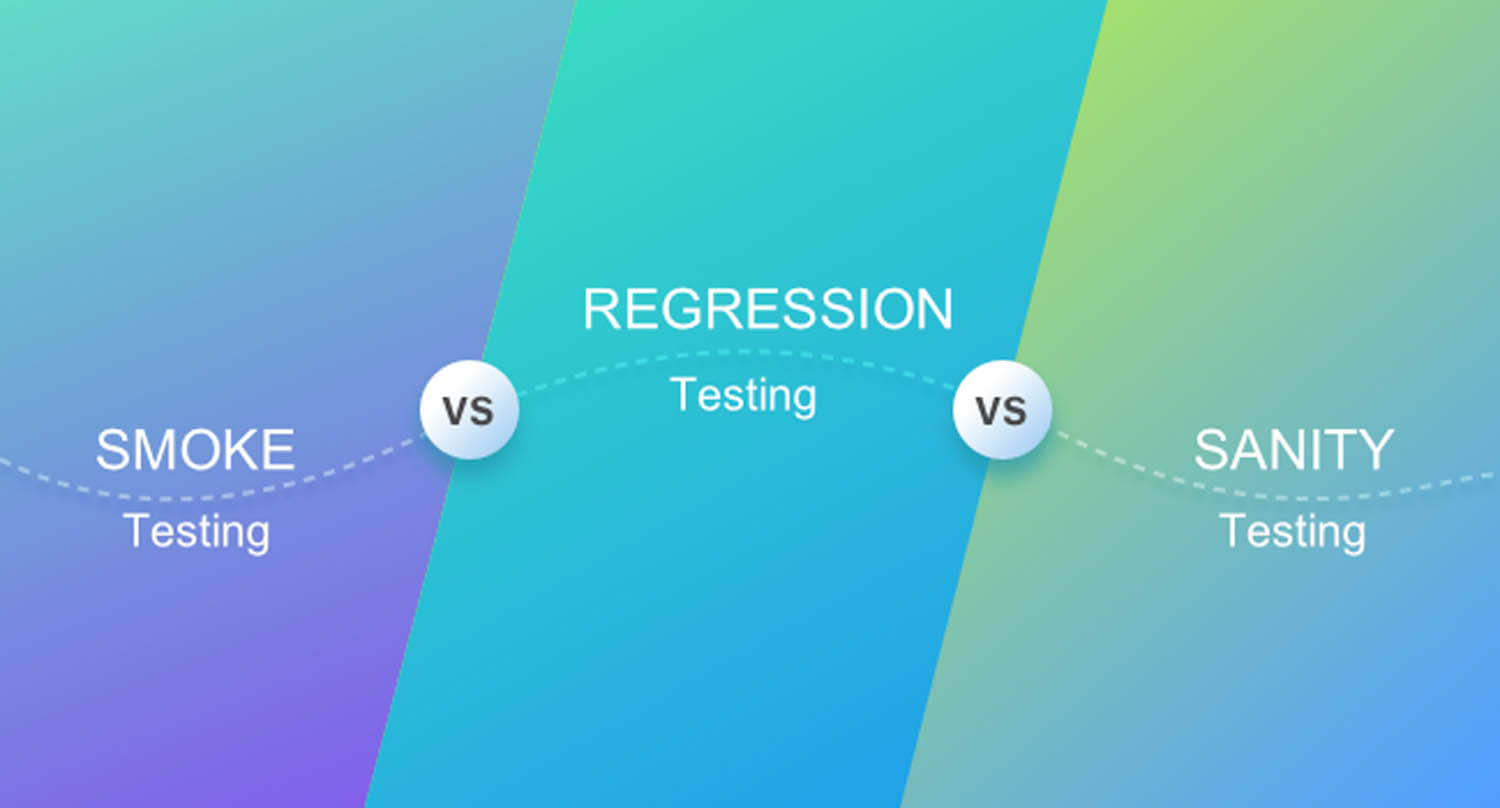 Smoke Testing vs Sanity Testing vs Regression Testing Explained