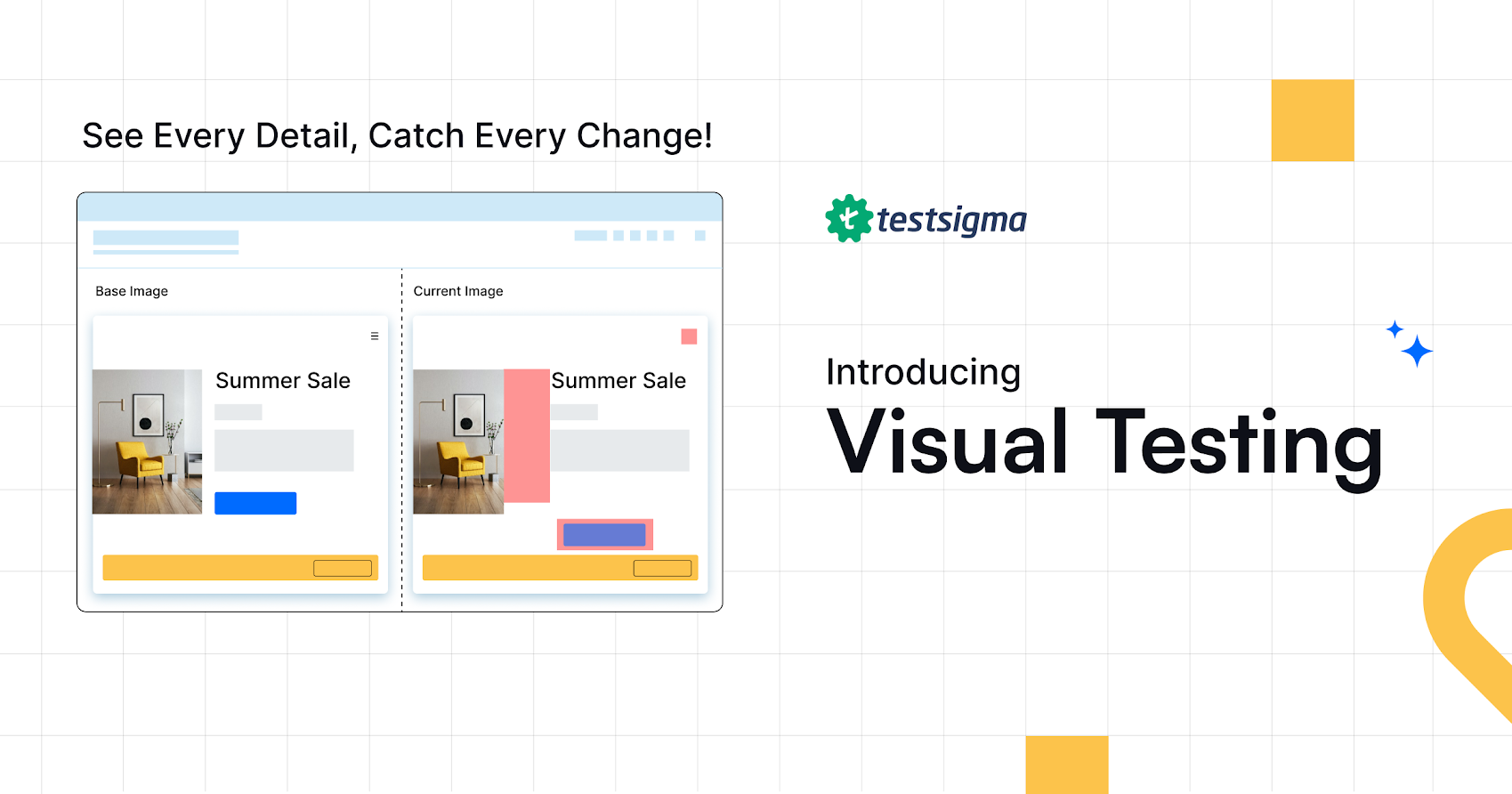 Launch of Visual testing