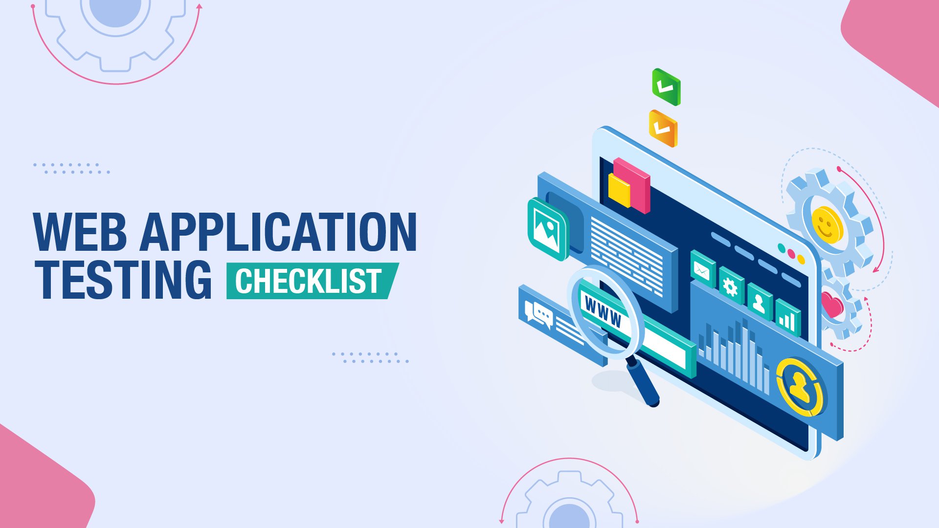 Web Application Testing Checklist & Template [2022 Updated] cover